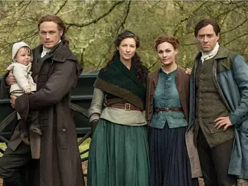 Protagonistas de 'Outlander' Protagonistas de 'Outlander'