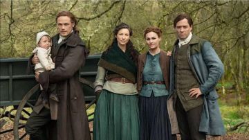 Protagonistas de 'Outlander'