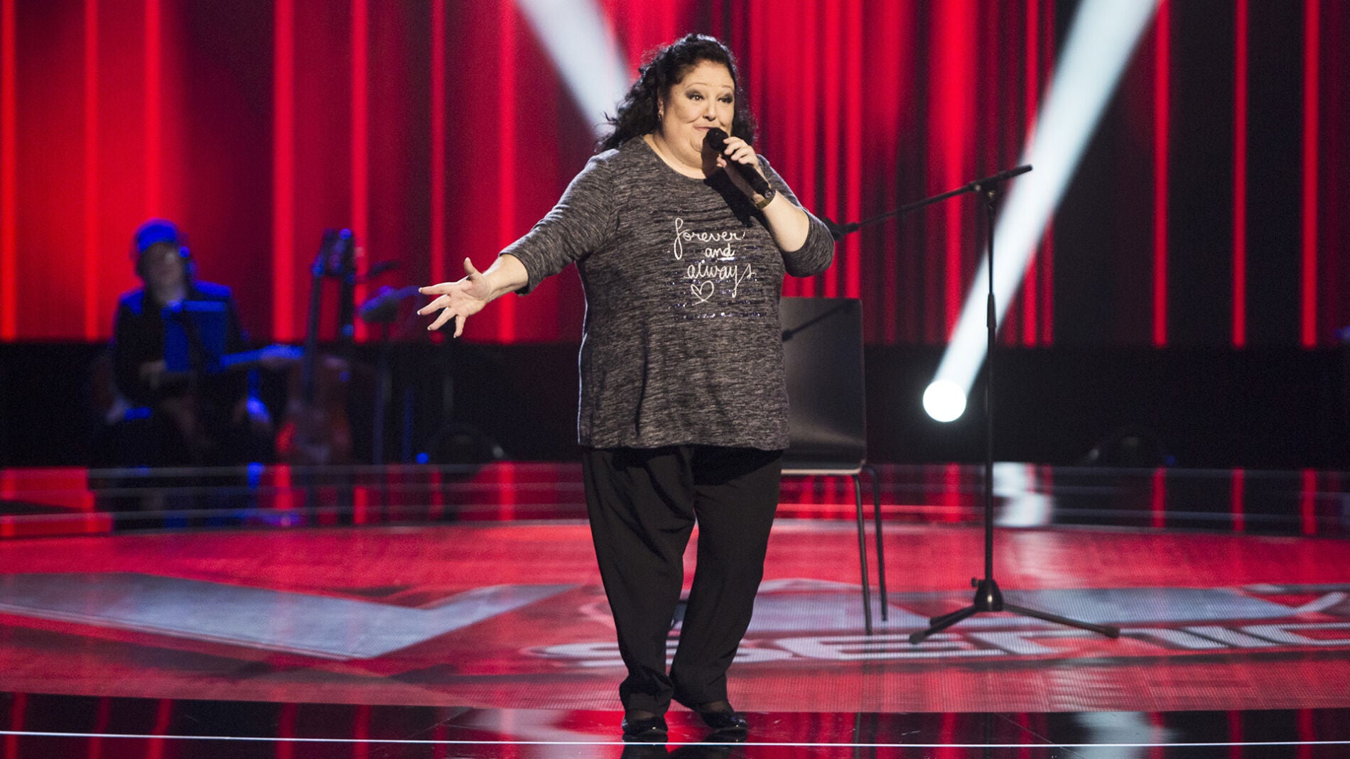 La Tata revoluciona el plató de ‘La Voz Senior’: “¡Estoy disfrutando como un cochino!”
