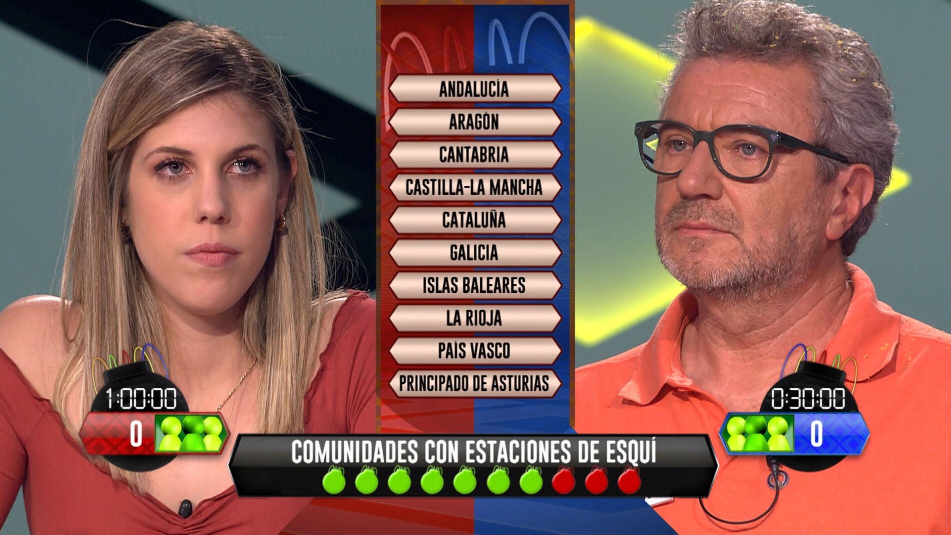 As&iacute; ha sido el duelo en la cumbre entre 'Los Lobos' y 'Las Lobas' en '&iexcl;Boom!'