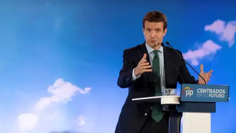 El presidente del PP, Pablo Casado El presidente del PP, Pablo Casado