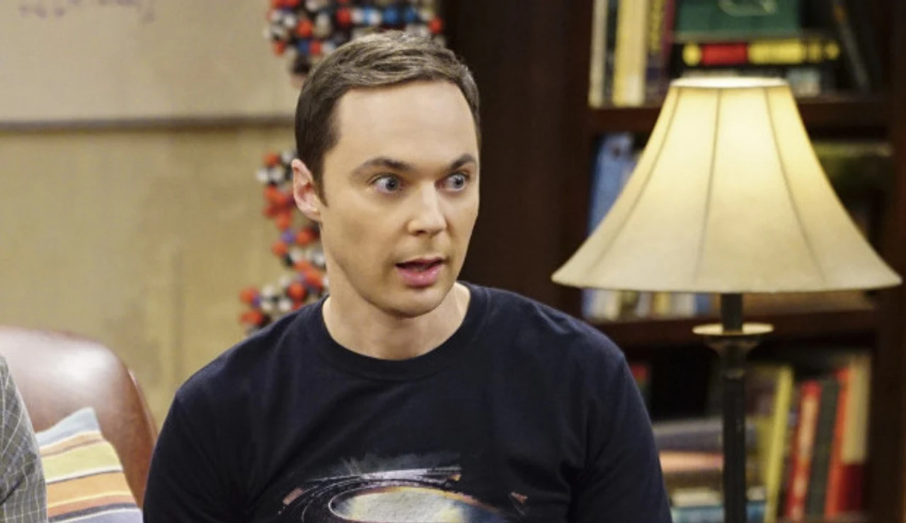 Jim Parsons como Sheldon en 'The Big Bang Theory'