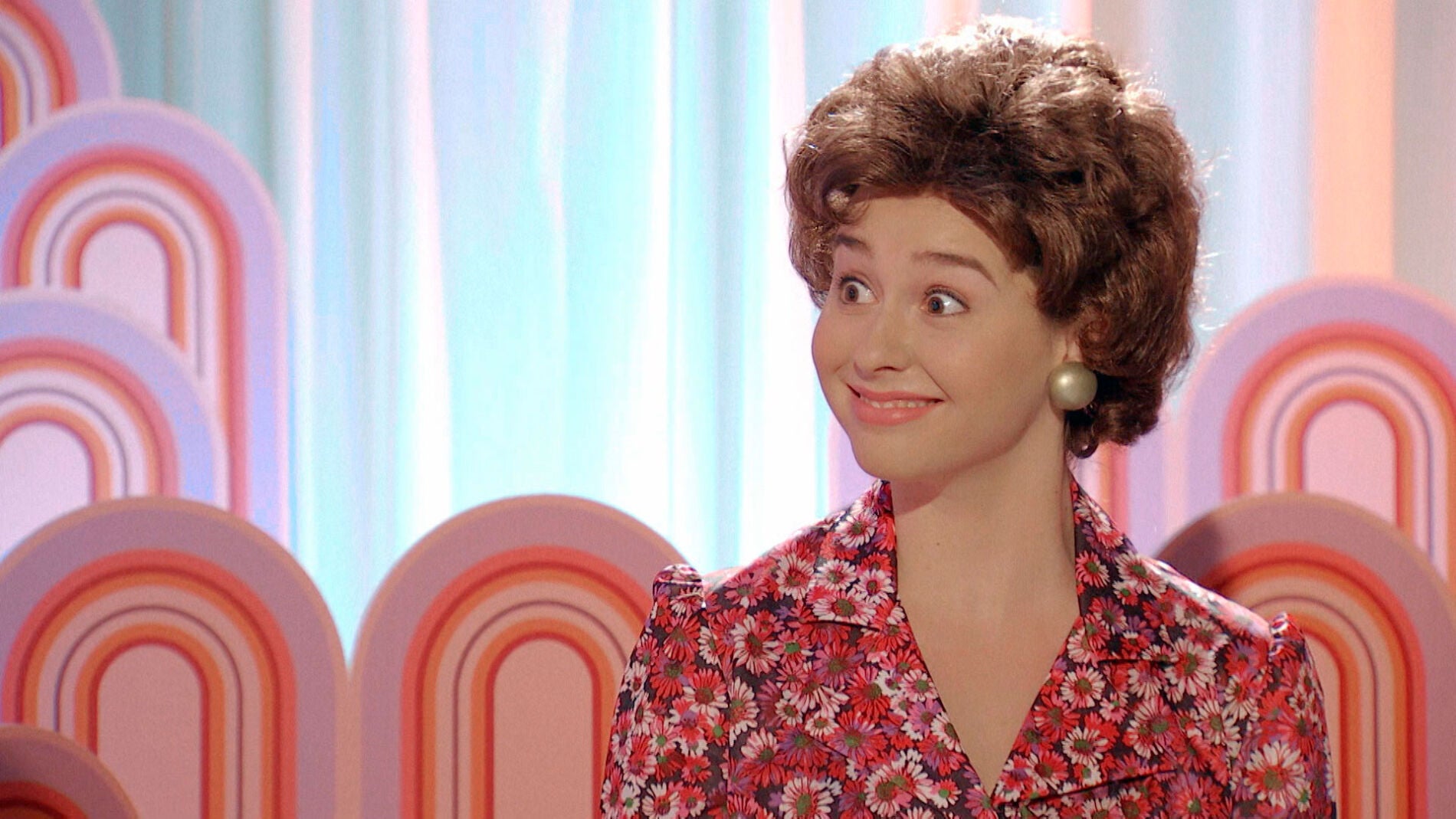 Luisita, una antipática Florinda que se rebela en un programa de televisión