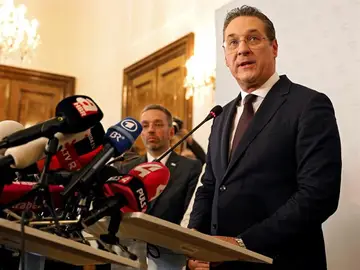 El vicecanciller de Austria, Heinz-Christian Strache El vicecanciller de Austria, Heinz-Christian Strache