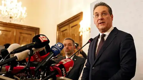 El vicecanciller de Austria, Heinz-Christian Strache El vicecanciller de Austria, Heinz-Christian Strache
