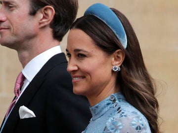 Pippa Middleton en la boda de Lady Gabriella Windsor