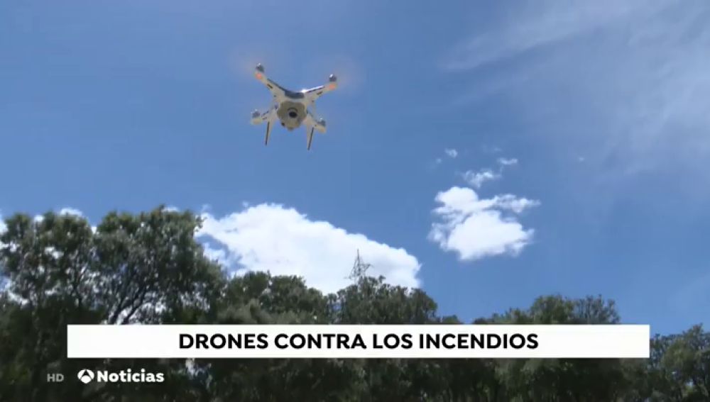 La Policía Local despliega drones para vigilar el campo y prevenir los incendios