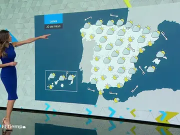 La lluvia se el lunes al norte peninsular y se recuperan los termómetros La lluvia se el lunes al norte peninsular y se recuperan los termómetros