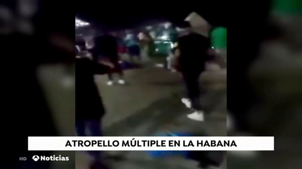 Cuatro muertos y más de 20 heridos en un accidente en La Habana