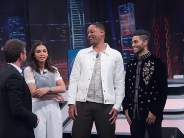 Mena Massoud y Naomi Scott cuentan en 'El Hormiguero 3.0' cómo es trabajar junto a Will Smith Mena Massoud y Naomi Scott cuentan en 'El Hormiguero 3.0' cómo es trabajar junto a Will Smith