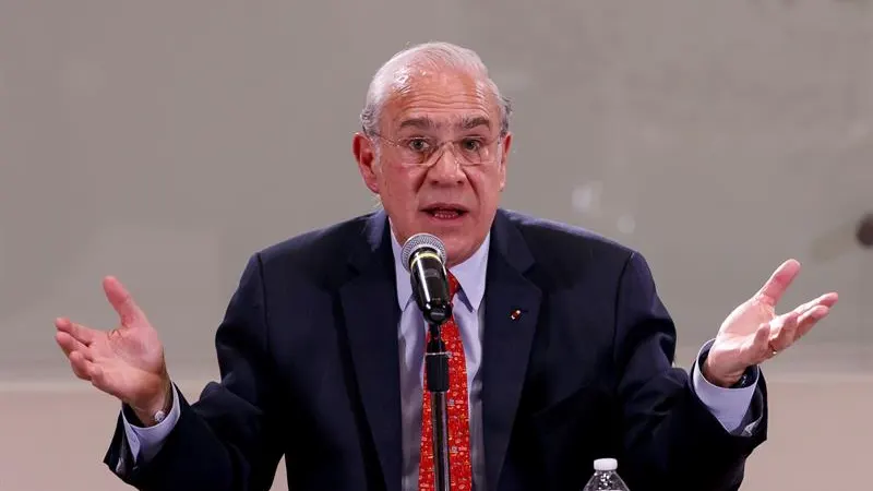 El secretario general de la Organizaci&oacute;n para la Cooperaci&oacute;n y el Desarrollo Econ&oacute;micos (OCDE), Jos&eacute; &Aacute;ngel Gurr&iacute;a
