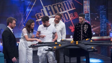 Will Smith, Mena Massoud y Naomi Scott alucinan con el asterisco de la muerte de Marron en 'El Hormiguero 3.0'