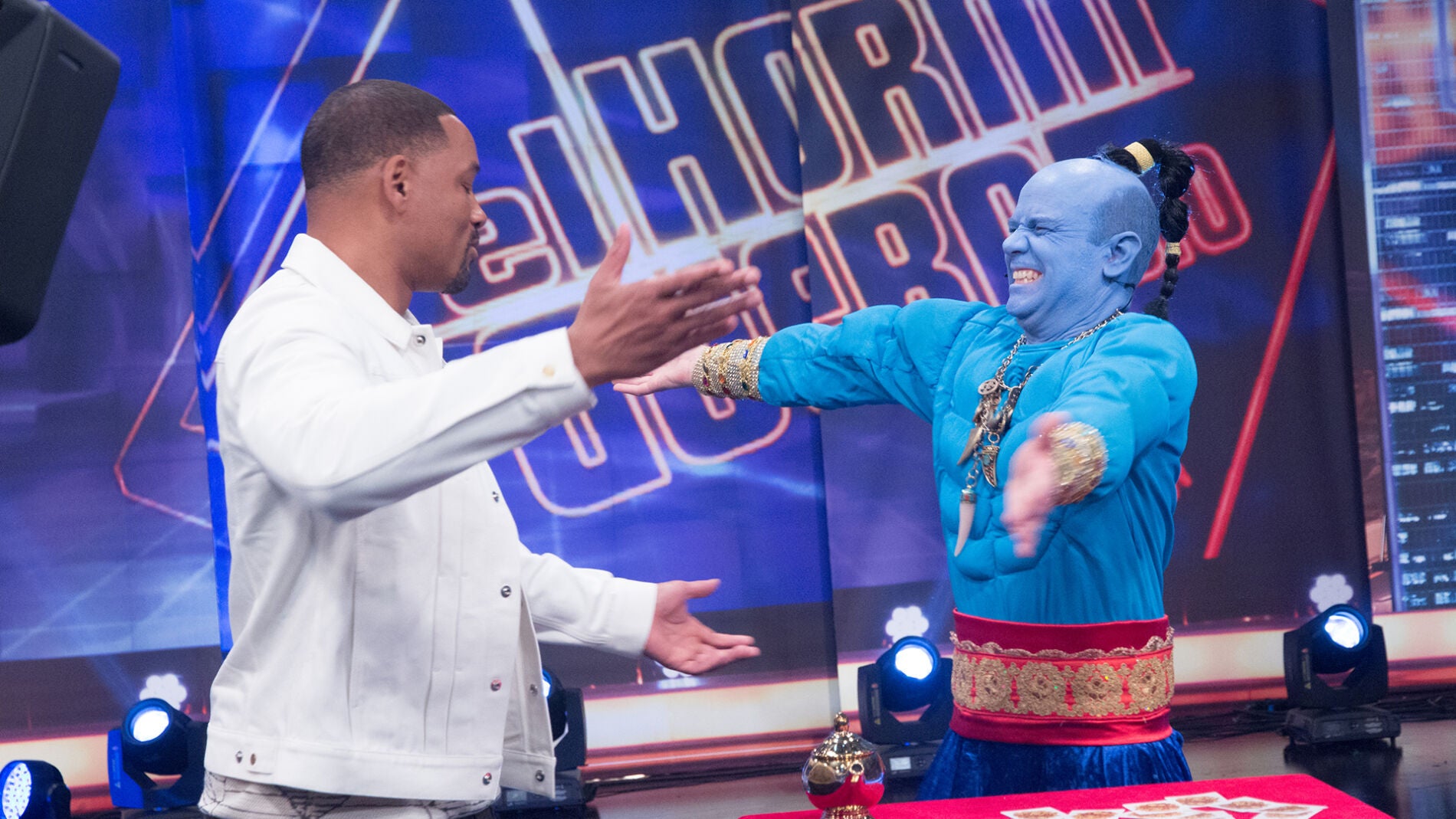 Will Smith, fascinado con la magia del genio Jandro en el programa 2.000 de 'El Hormiguero 3.0'