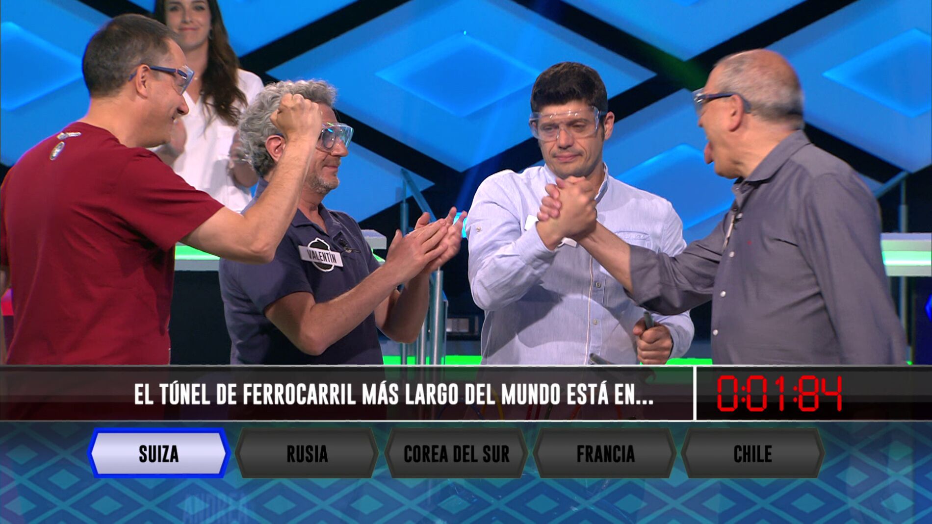 Alberto, del equipo de 'Los Lobos', clarividente en su programa número 100