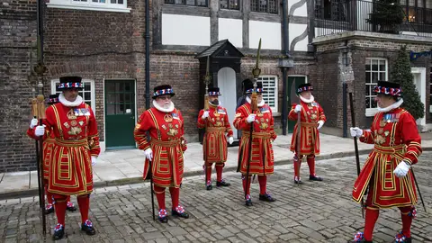 'Beefeaters' de la Torre de Londres 'Beefeaters' de la Torre de Londres