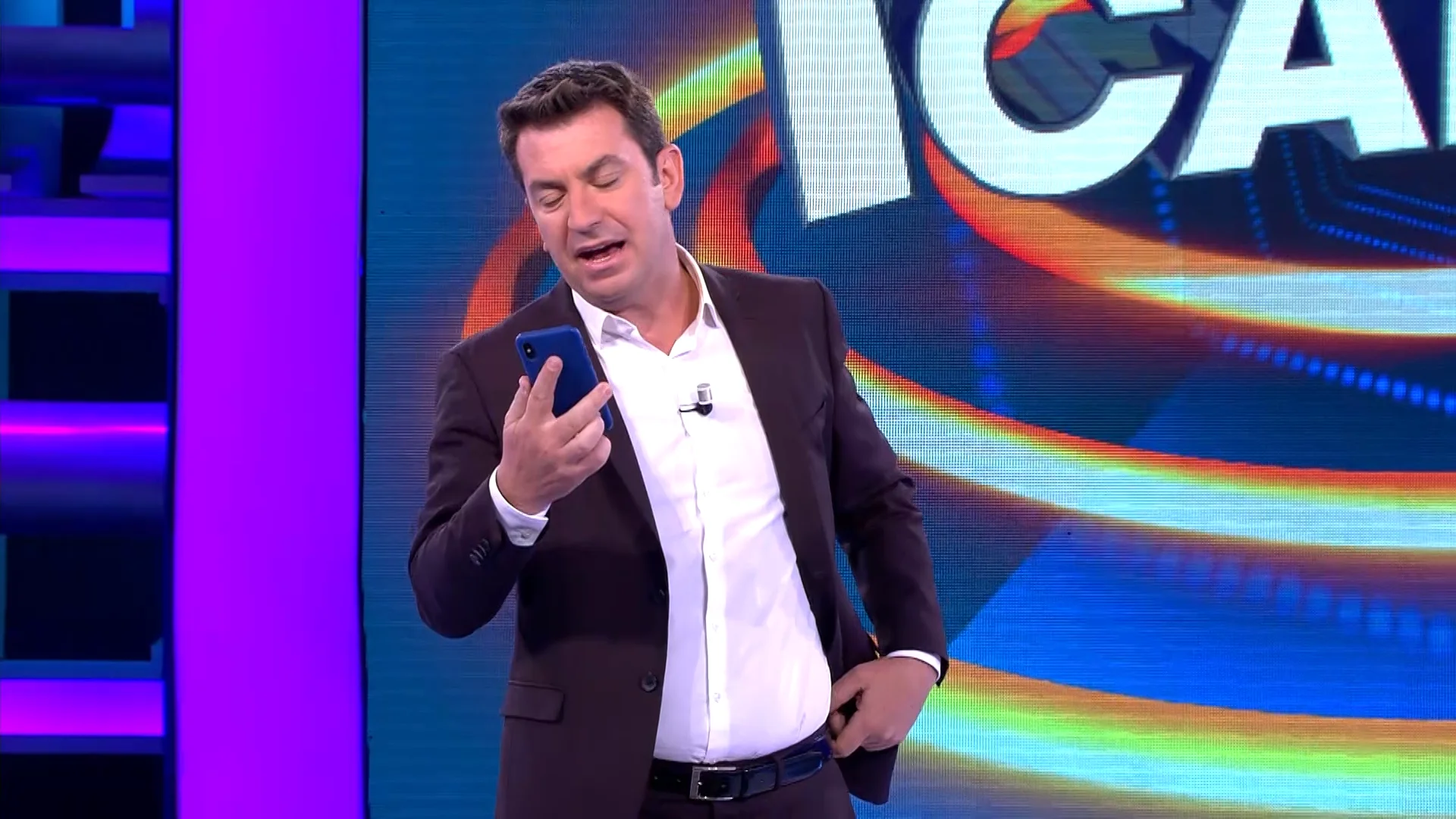 El tenso mensaje para Arturo Valls de su mujer en ‘¡Ahora caigo!’