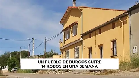Un pueblo de Burgos sufre catorce robos en menos de una semana Un pueblo de Burgos sufre catorce robos en menos de una semana