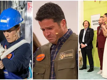 Tercer programa de 'Masters de la reforma': El beso de la 'paz', cosas repugnantes y lágrimas a raudales Tercer programa de 'Masters de la reforma': El beso de la 'paz', cosas repugnantes y lágrimas a raudales