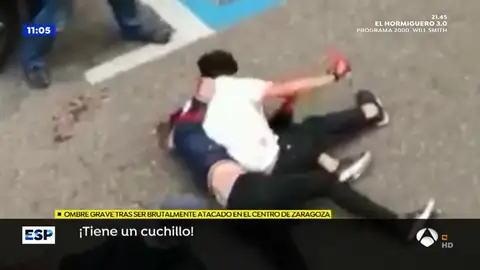 Brutal apuñalamiento e Zaragoza apuñala