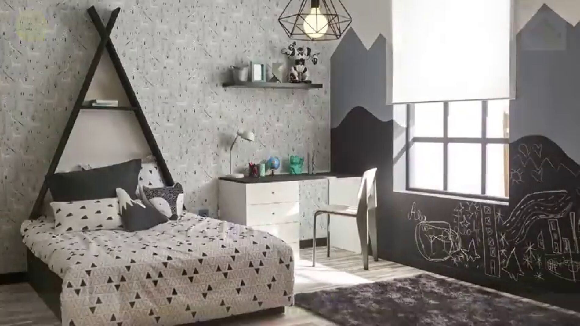 Cómo hacer un cabecero tipi ¡Redecora la habitación de tus hijos!