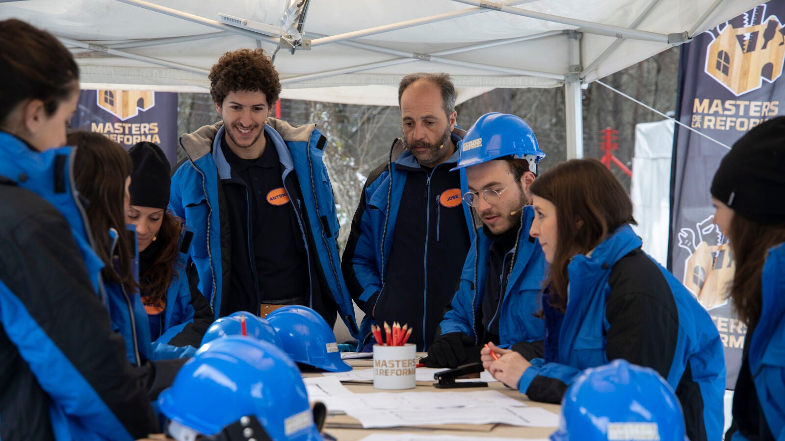 Numerosos imprevistos y mucha naturaleza, el making of de la prueba por equipos en el tercer programa de 'Masters de la reforma'