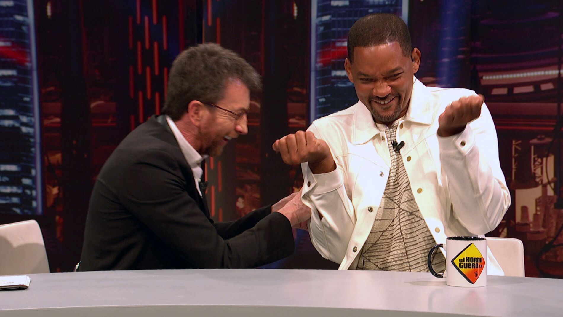 Intercambio de piropos entre Will Smith y Pablo Motos en el programa 2.000 de 'El Hormiguero 3.0'