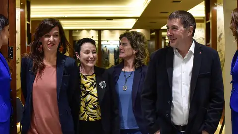 Los líderes de EH Bildu Los líderes de EH Bildu