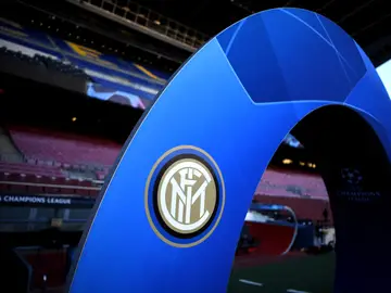 El logo del Inter de Milán El logo del Inter de Milán