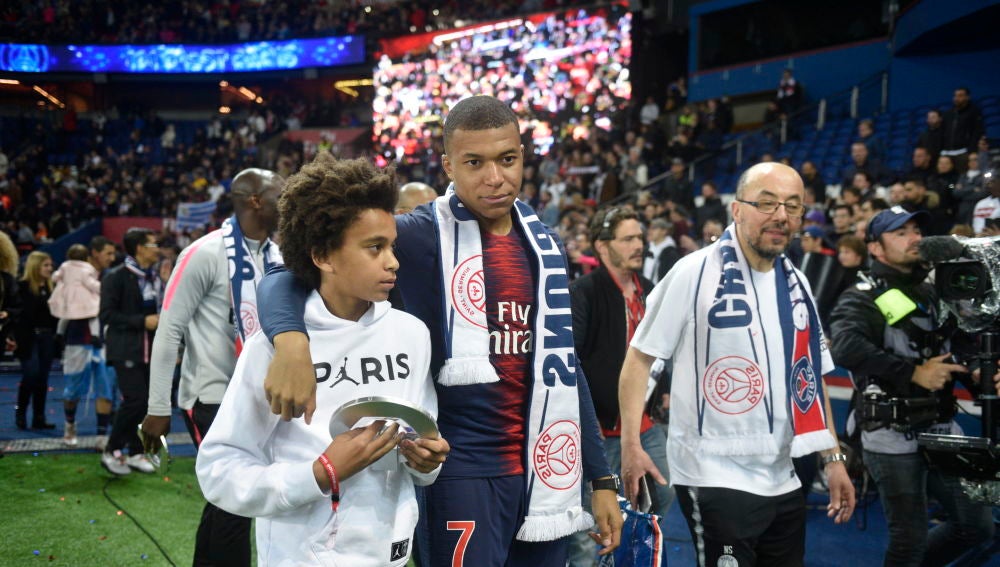 Kylian Mbappé, delantero del PSG