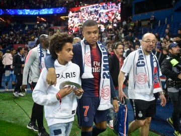 Kylian Mbappé, delantero del PSG