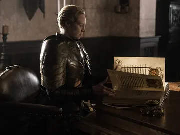 Brienne en el final de 'Juego de Tronos' Brienne en el final de 'Juego de Tronos'