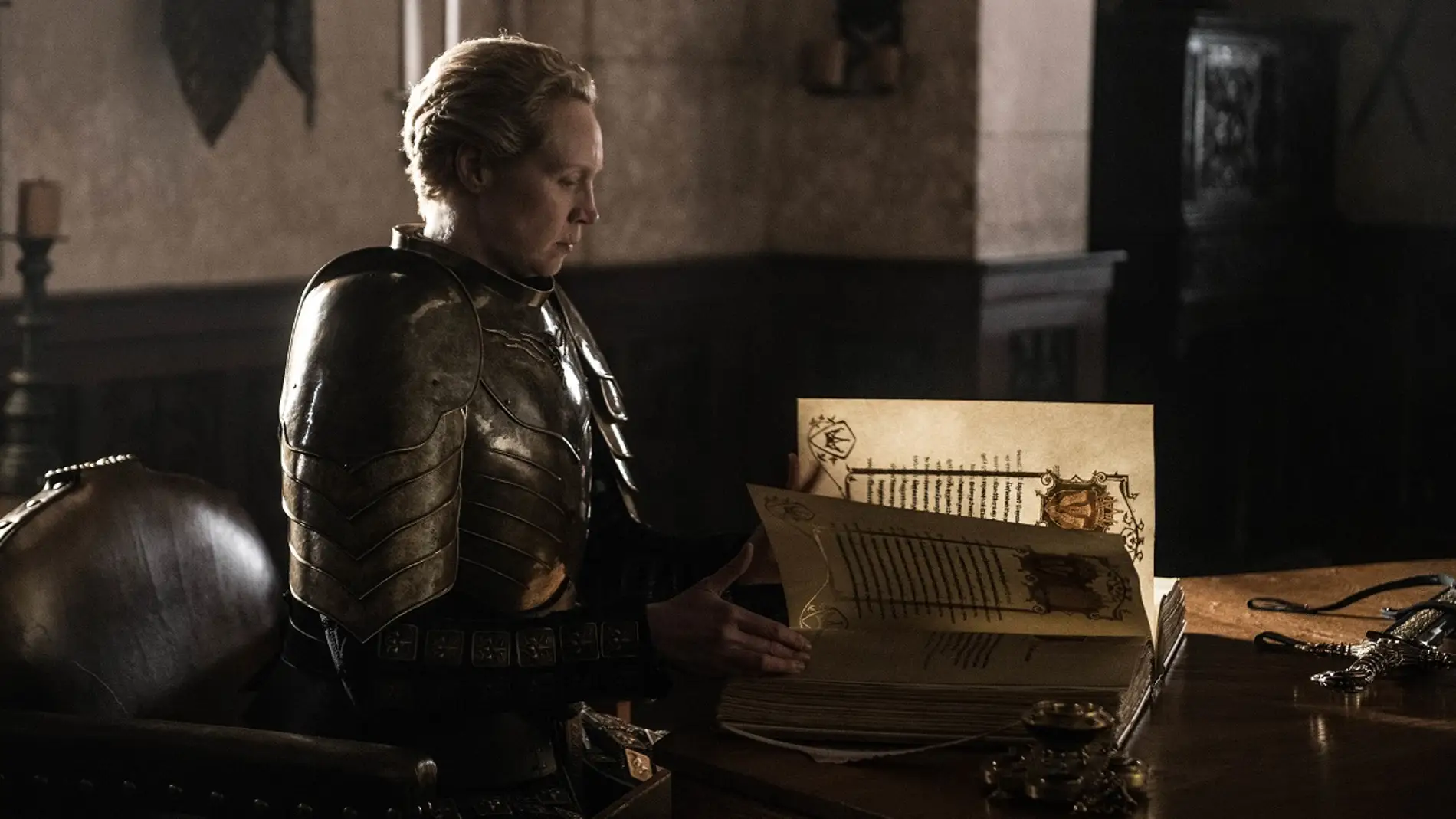 Brienne en el final de 'Juego de Tronos'