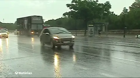 Una fuerte tormenta causa numerosos destrozos en Jumilla, Murcia Una fuerte tormenta causa numerosos destrozos en Jumilla, Murcia