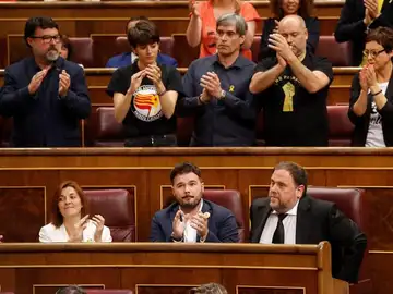Junqueras, en el Congreso Junqueras, en el Congreso