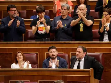 Junqueras, en el Congreso Junqueras, en el Congreso