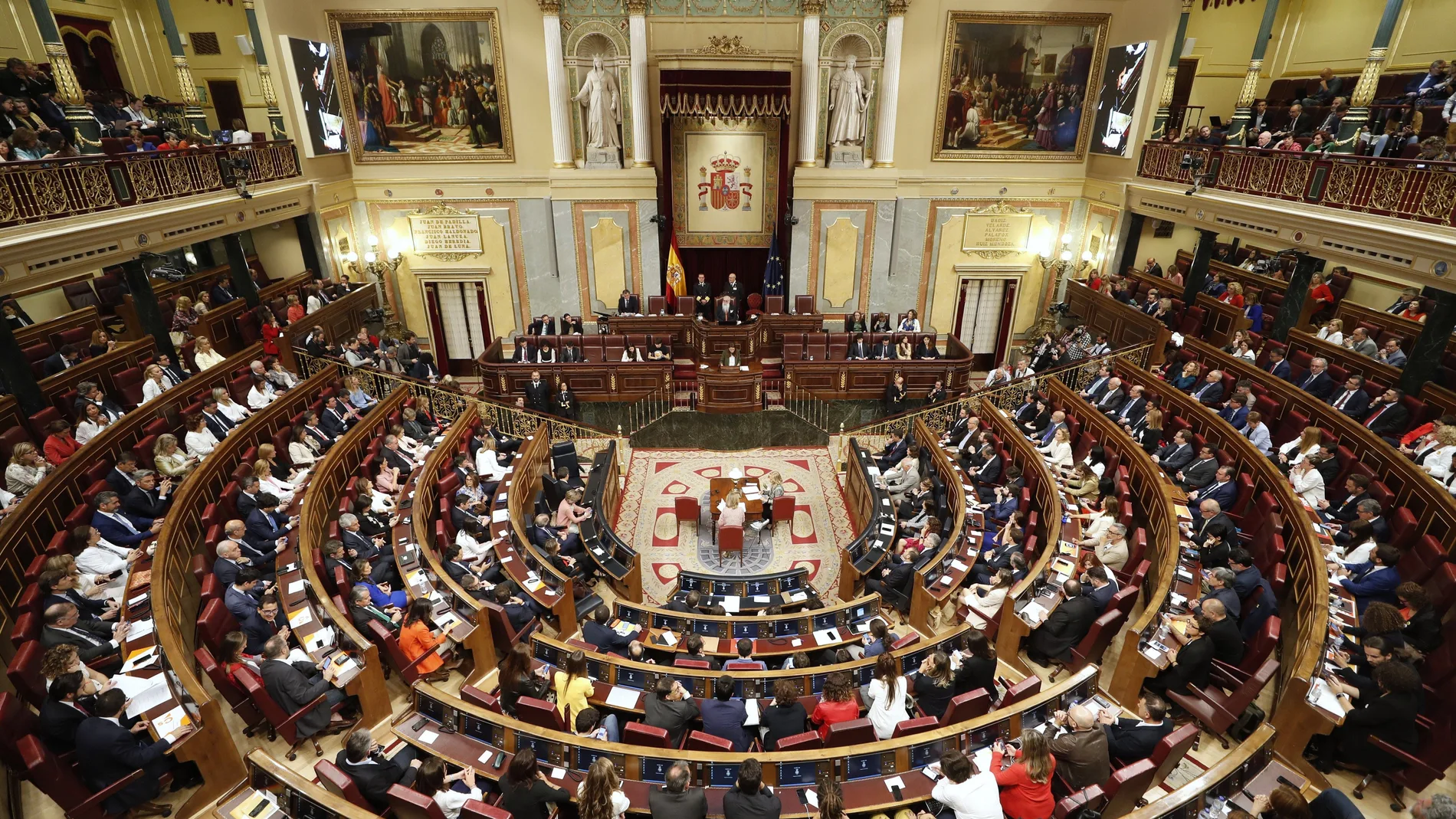 Elecciones Generales 2019: Vista general del hemiclíco del Congreso de los Diputados Elecciones Generales 2019: Vista general del hemiclíco del Congreso de los Diputados