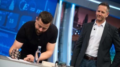 Descubrimos la espectacular prótesis de Bob Thompson en ‘El Hormiguero 3.0’