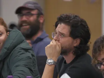 Kit Harington llorando por el final de 'Juego de Tronos' Kit Harington llorando por el final de 'Juego de Tronos'