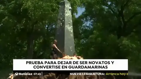 Prueba para dejar de ser novatos marina
