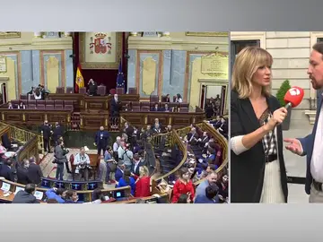 Iglesias: 'Si los ciudadanos han votado para que sean sus representantes que puedan ejercer como diputados' Iglesias: 'Si los ciudadanos han votado para que sean sus representantes que puedan ejercer como diputados'