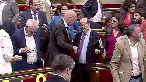 El Tribunal Constitucional estudiará el veto a Iceta como senador El Tribunal Constitucional estudiará el veto a Iceta como senador