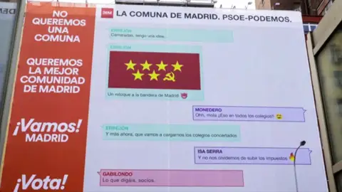 Nueva lona de Ciudadanos Nueva lona de Ciudadanos