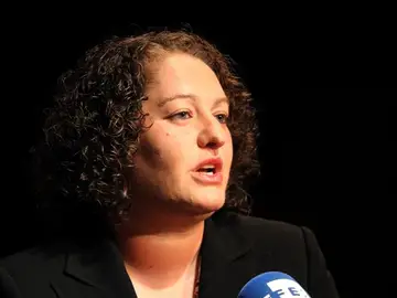 La entrenadora Milagros Martínez La entrenadora Milagros Martínez