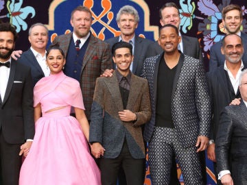 El equipo de 'Aladdin' El equipo de 'Aladdin'