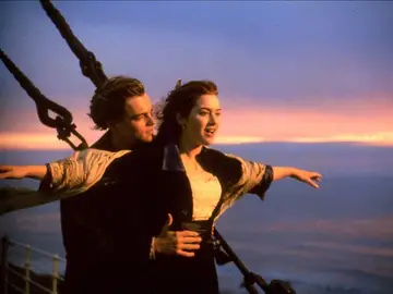 Leonardo DiCaprio y Kate Winslet en 'Titanic' Leonardo DiCaprio y Kate Winslet en 'Titanic'