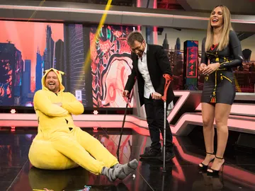 El Monaguillo consigue aprobar gracias a su actitud y su 'Batapuff' en 'El Hormiguero 3.0' El Monaguillo consigue aprobar gracias a su actitud y su 'Batapuff' en 'El Hormiguero 3.0'