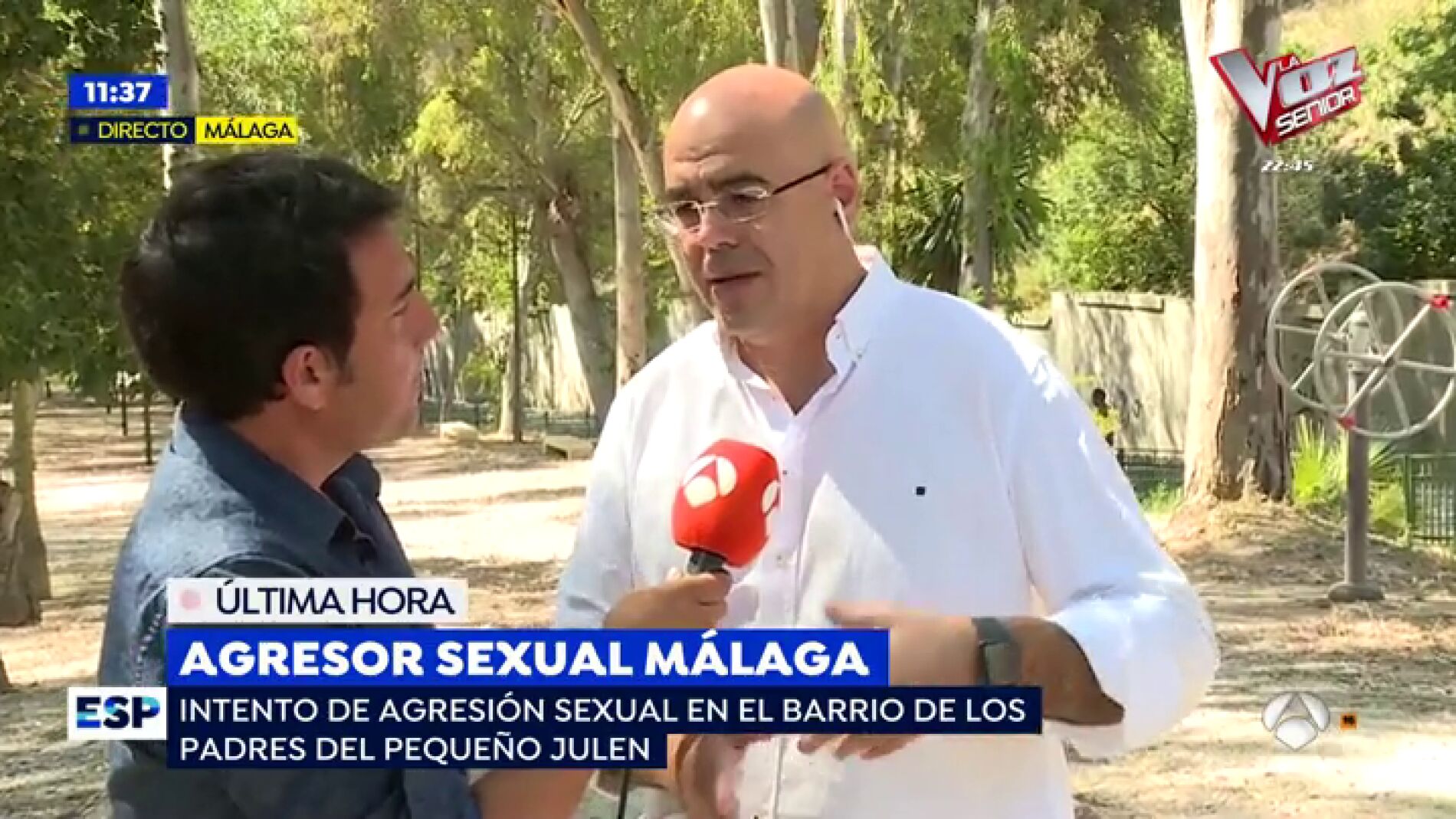 Agresor sexual en M&aacute;laga