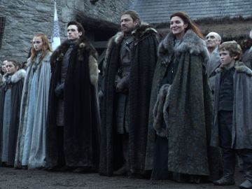 Familia Stark en 'Juego de Tronos'