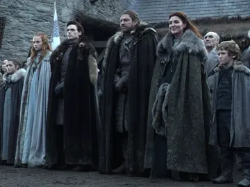Familia Stark en 'Juego de Tronos' Familia Stark en 'Juego de Tronos'
