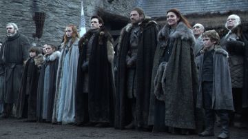 Familia Stark en 'Juego de Tronos'